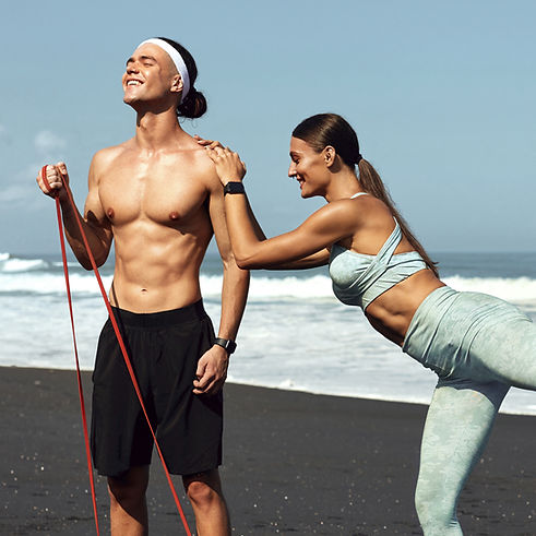 Beach Fitness Training