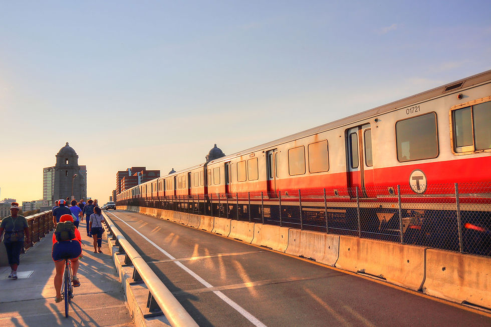 Mit der Bahn oder dem Rad