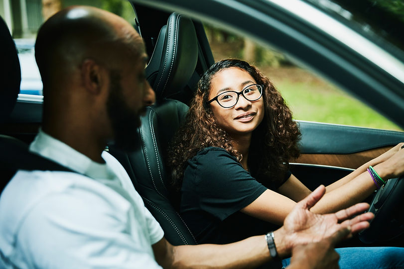 Driving Lesson Scene