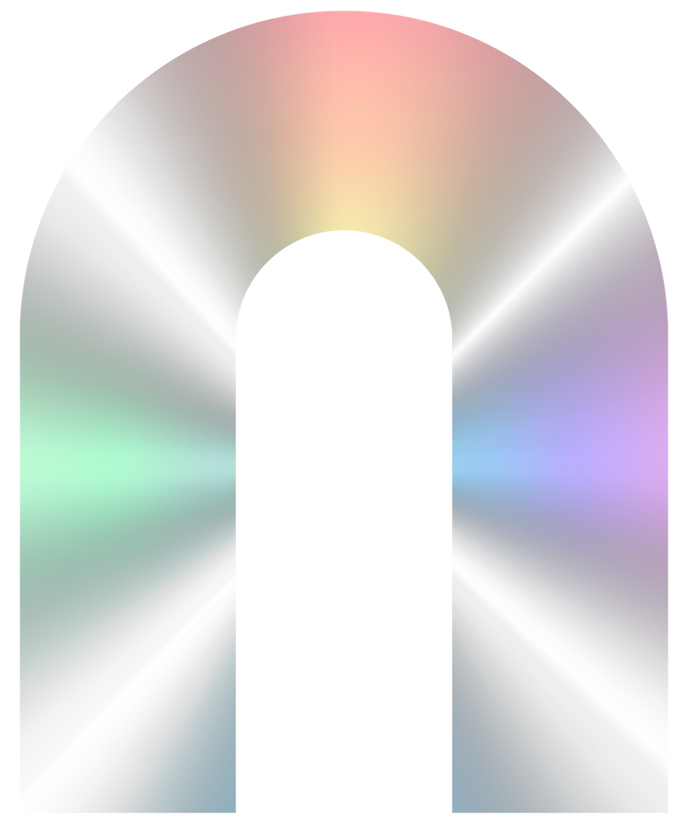 Diseño de arco degradado