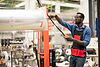 Plastic Roll in Factory