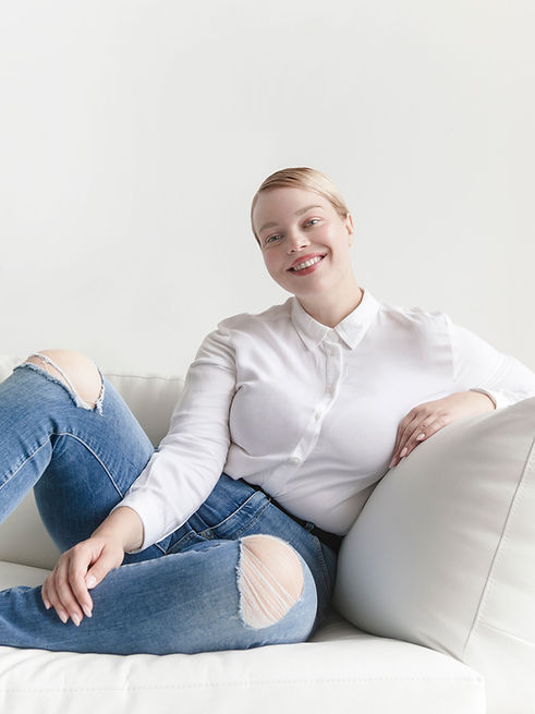 Relaxed Woman Posing