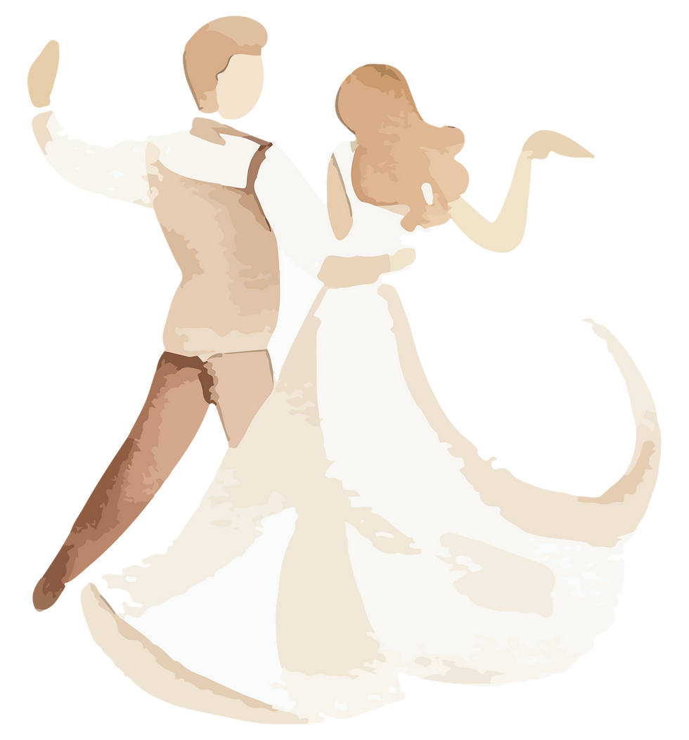 Couple dansant Illustration