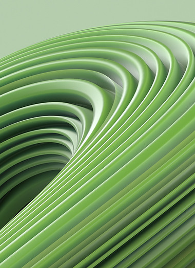 Green Abstract Layers