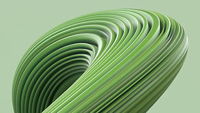 Green Curved Lines
