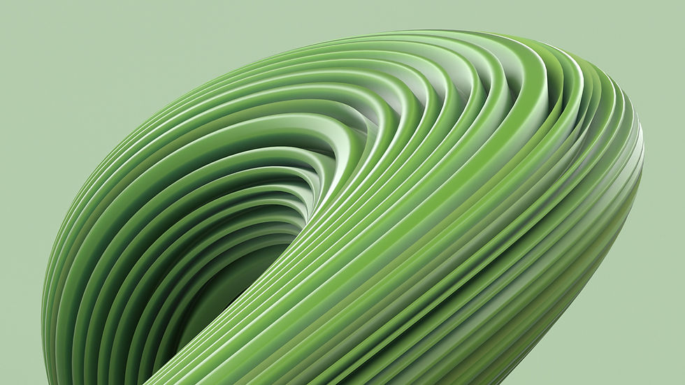 Couches abstraites vertes