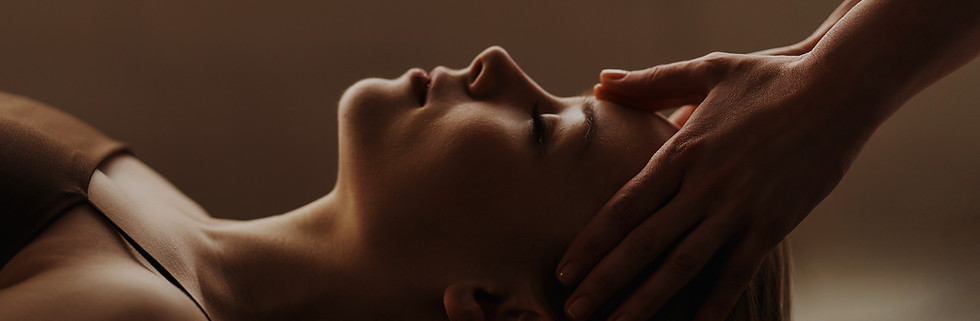 Relaxační masáž hlavy