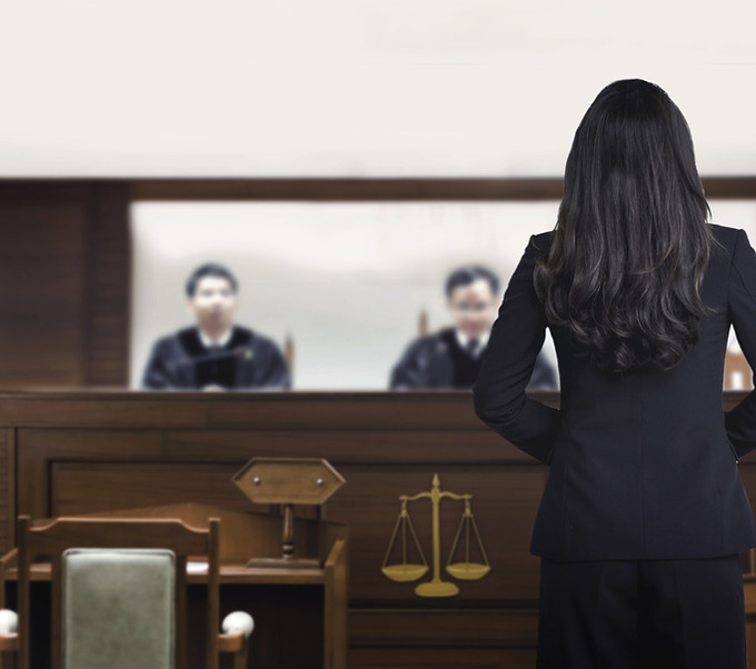 Witness In Courtroom