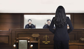 Witness In Courtroom