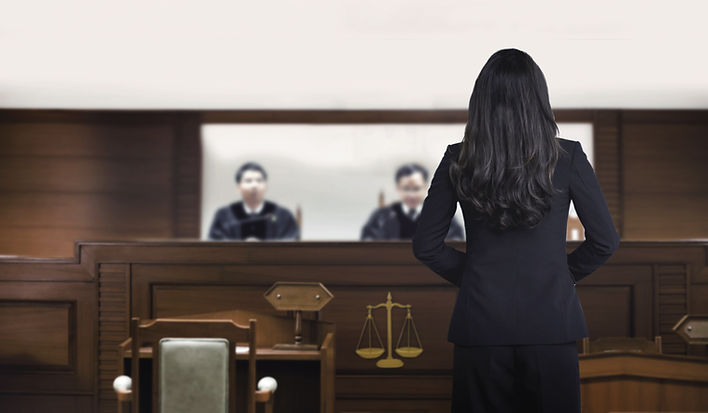 Witness In Courtroom