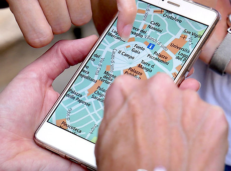 Reading Map on Mobile