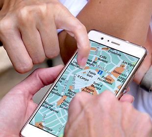 Reading Map on Mobile