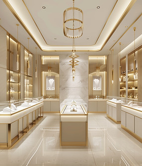 Luxurious Jewelry Store