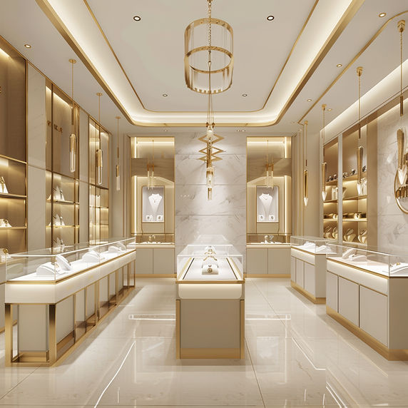 Luxurious Jewelry Store