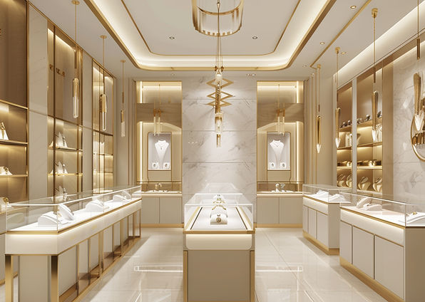 Luxurious Jewelry Store
