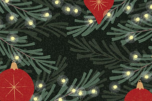 Ornements d'arbre de noël