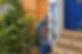 Blue Railing