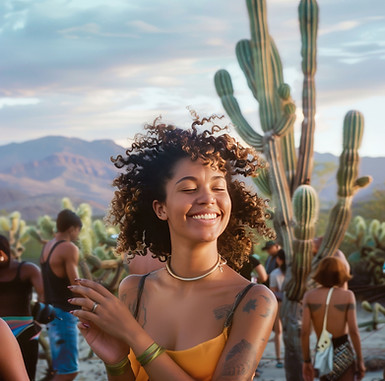 Joyful Outdoor Gathering