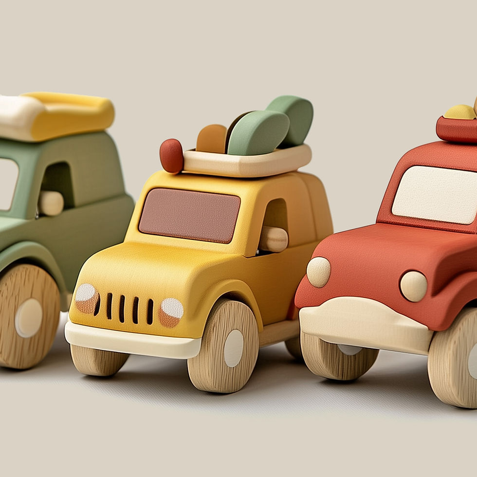 Colorful Toy Cars
