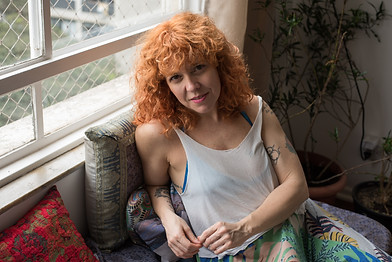 Relaxed Woman Indoors
