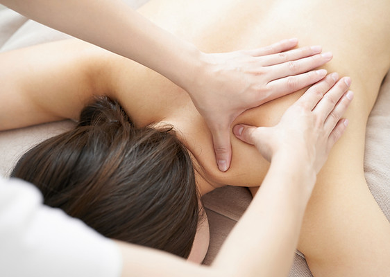 Massage des épaules