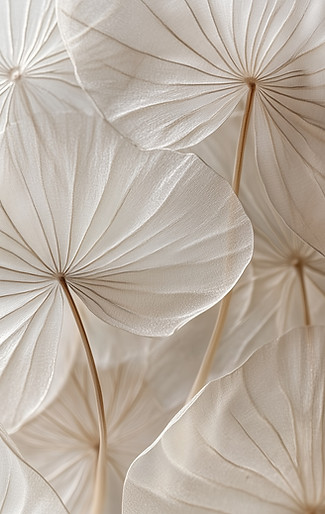 Delicate Textured Leaves