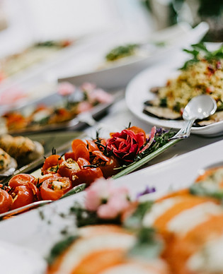 Colorful Food Spread