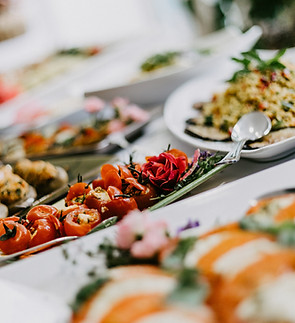 Colorful Food Spread