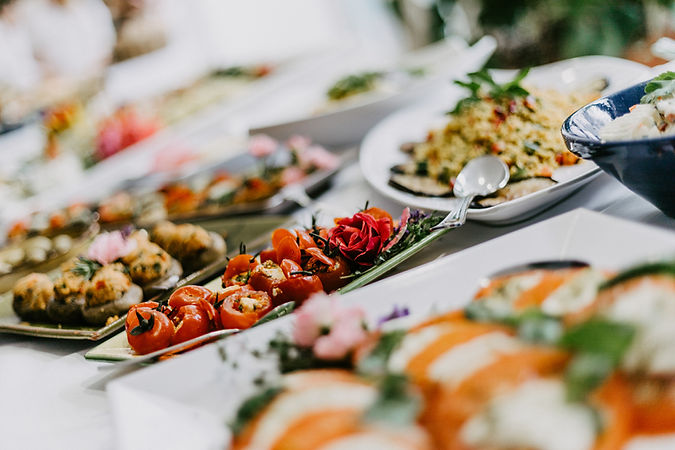 Colorful Food Spread