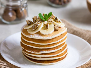 Banana Protein Pancakes
