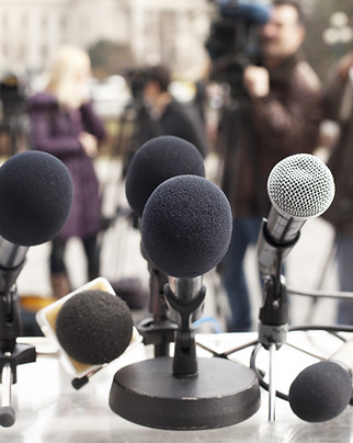 Press Conference Microphones