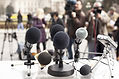 Press Conference Microphones