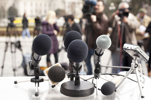 Press Conference Microphones