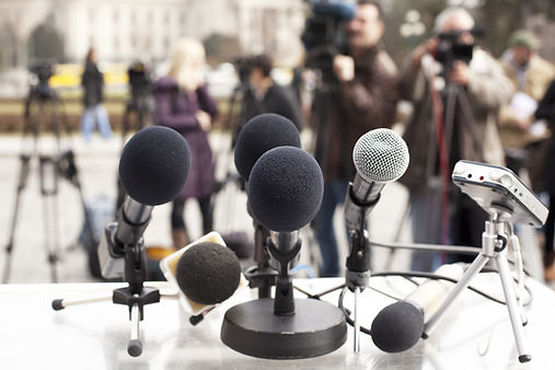 Press Conference Microphones