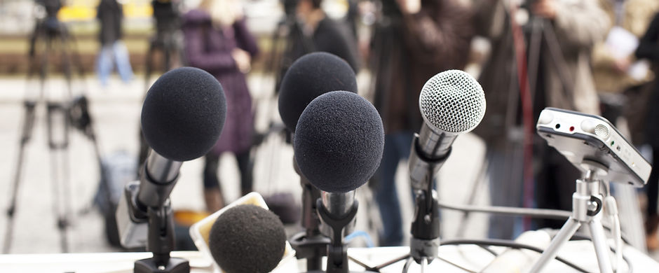 Press Conference Microphones