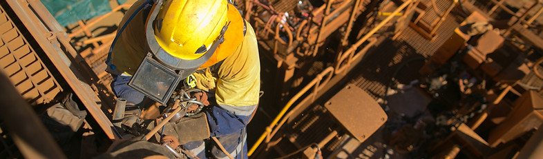 Industrial Construction Worker