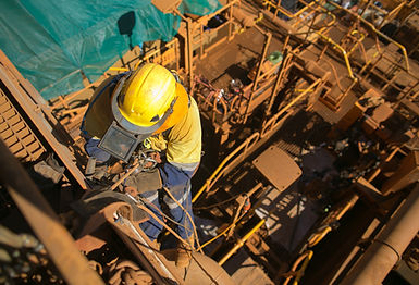 Industrial Construction Worker