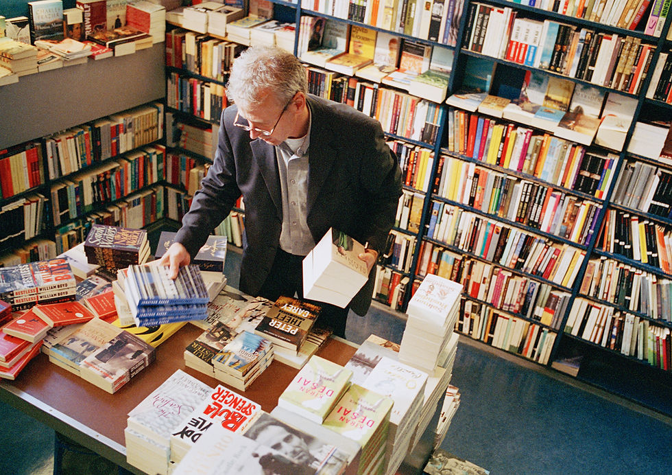 Man Browsing Books