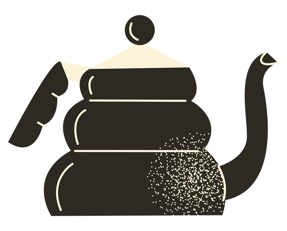 Vintage Teapot Illustration
