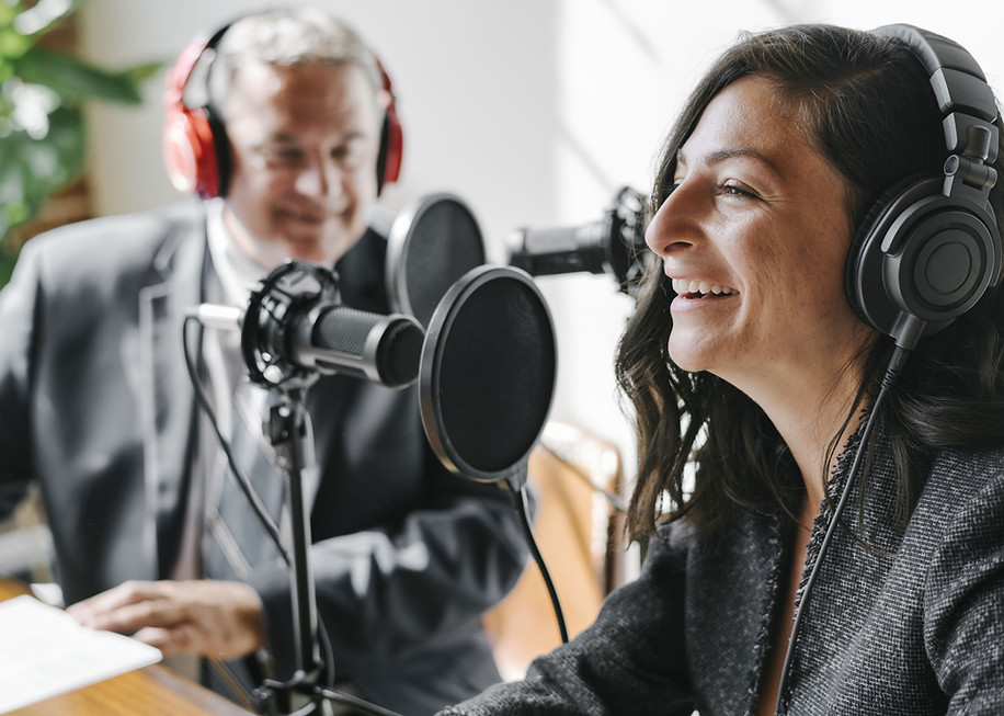 Podcast Recording Session