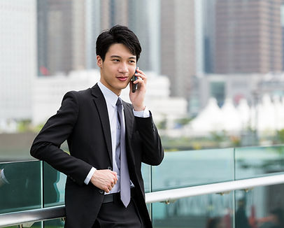 Person Talking on the Phone