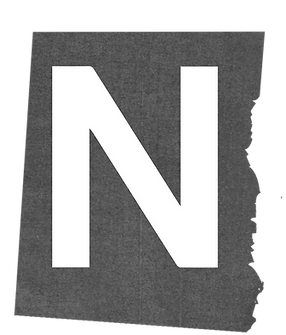 Letter N Cutout