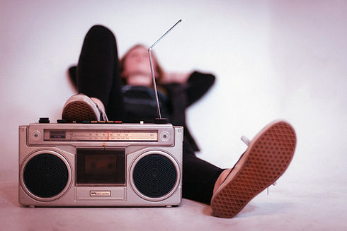 Person With Boombox