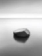 Lone Rock in Water