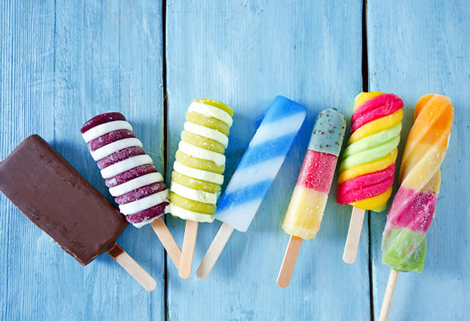Colorful Popsicles