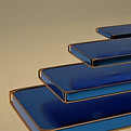 Blue Glass Steps