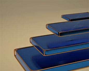 Blue Shelves