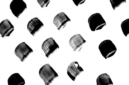 Black Brush Strokes