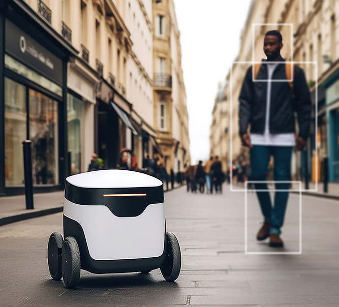 Delivery Robot Street