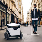 Robot Sensoring Man